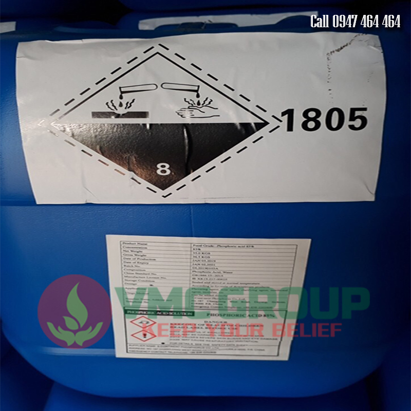 Axit H3PO4 – Phosphoric Acid 85% ( Trung Quốc ) 1