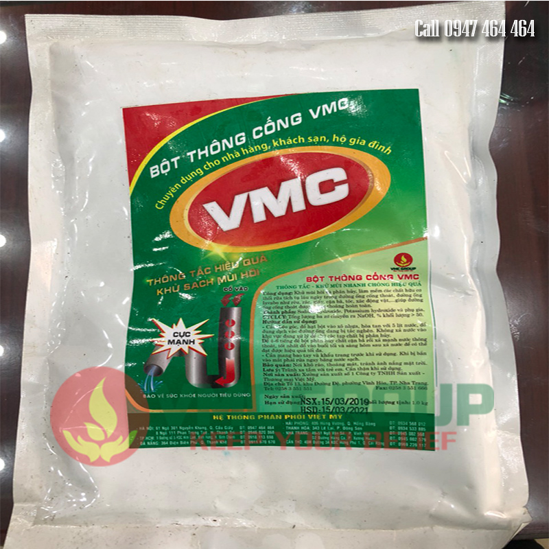 BỘT THÔNG CỐNG VMC