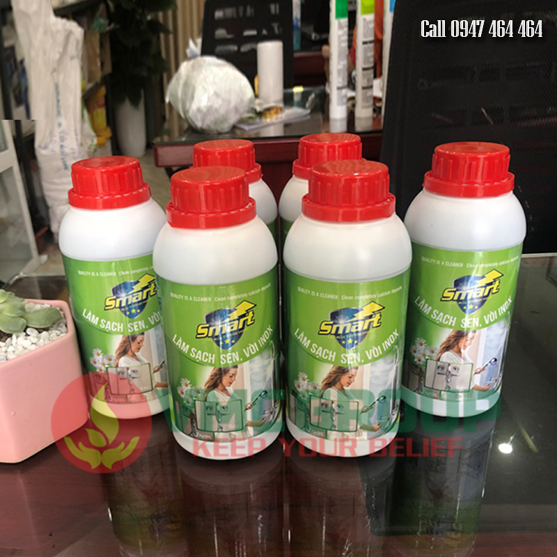 CHẤT TẨY SẠCH VÒI TẮM VÀ INOX - SMART TC