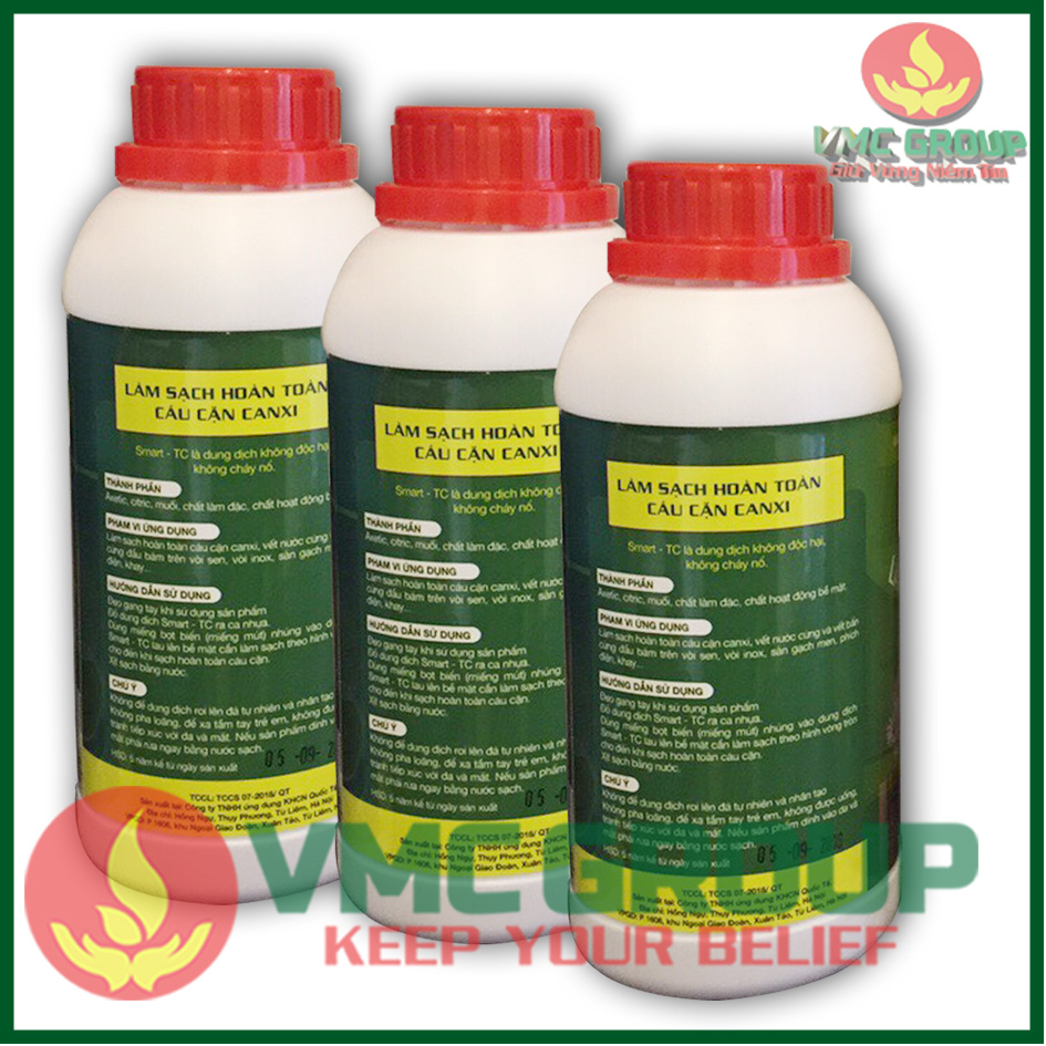 CHẤT TẨY SẠCH VÒI TẮM VÀ INOX - SMART TC