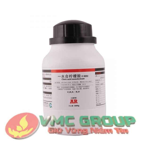 CITRIC ACID MONOHYDRATE - C6H8O7