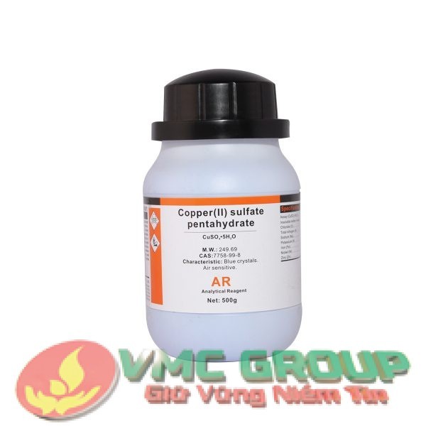 CuSO4.5H2O – COPPER (II) SULFATE PENTAHYDRATE – ĐỒNG SULFATE NGẬM NƯỚC