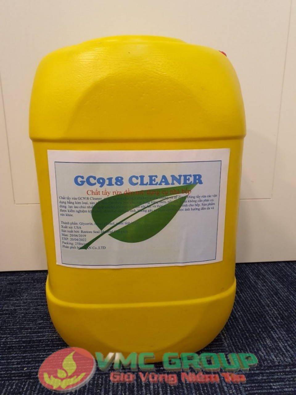 GC918 CLEANER - CHẤT TẨY RỬA DẦU MỠ, VẾT BẨN TRONG NHÀ BẾP